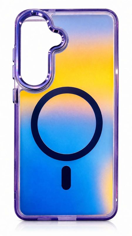 Vibrant Luminous Metal Case S26 Ultra (Purple)