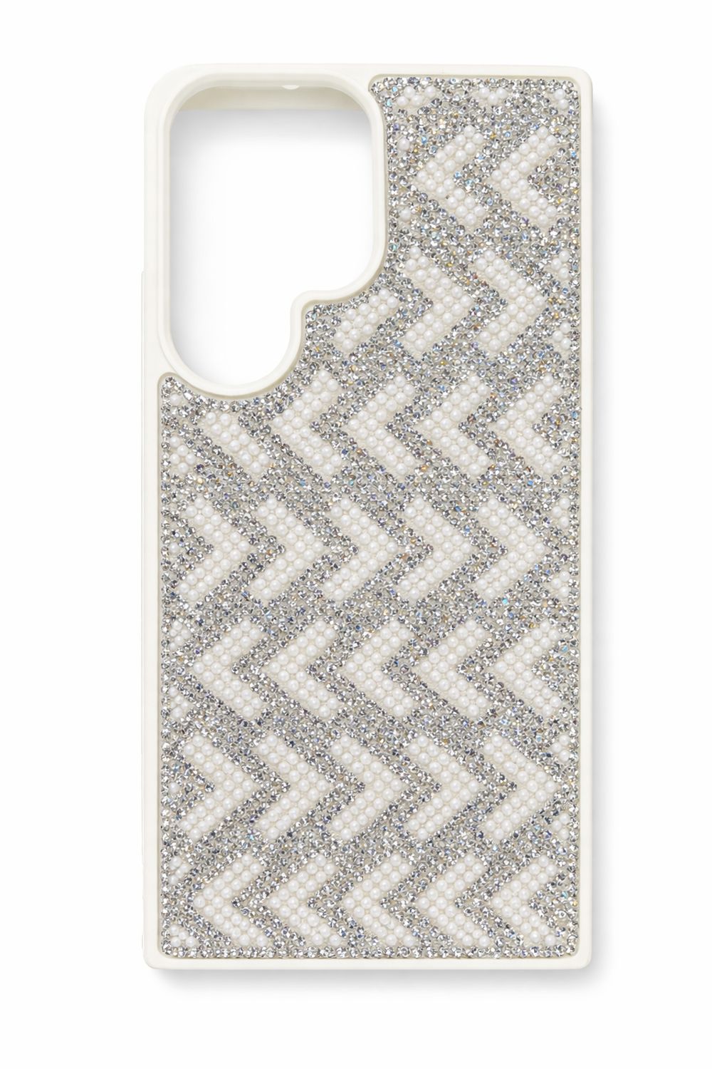 Swaro Star S2 Bling Case S23 Ultra (White)