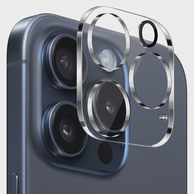 Camera Clear Tempered Glass (2.5D) for iPhone 15 Pro Max