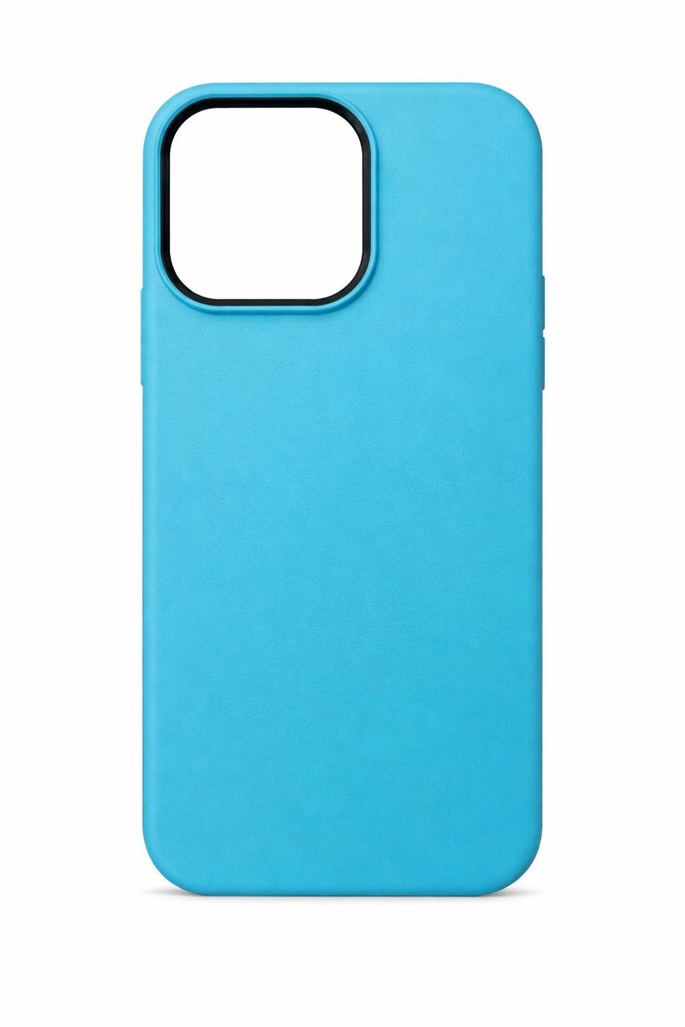 Matte Evo Clear Slim Protective Phone Case for Iphone 15 Pro- Turquoise Color