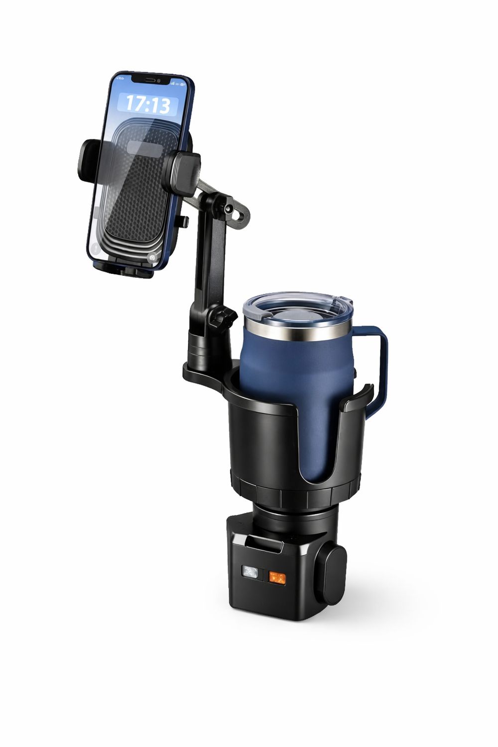 Car Cup Holder with phone holder (2 in 1)