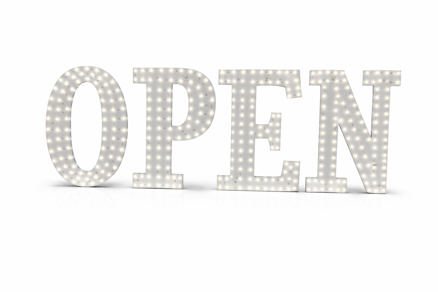 OPEN SIGN LED LIGHT (10*30 inch)