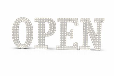 OPEN SIGN LED LIGHT (10*30 inch)