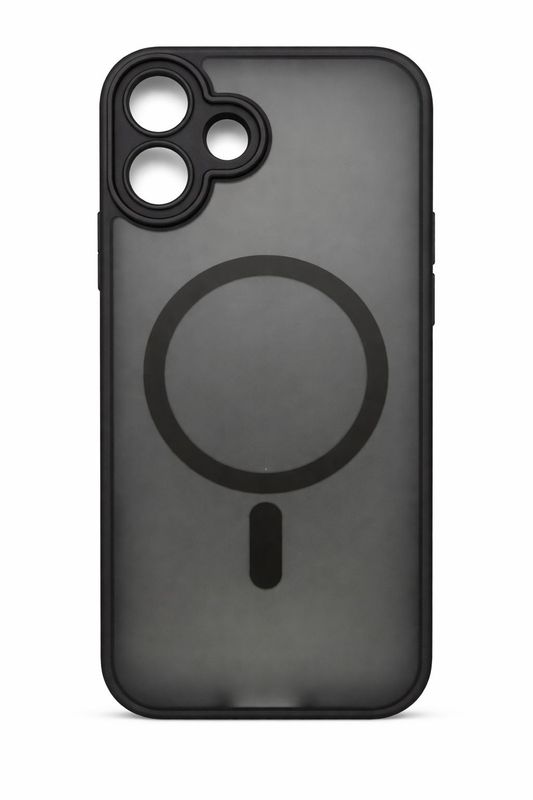 O2 Skin Magnetic Case for Iphone 15 Pro Max-Black