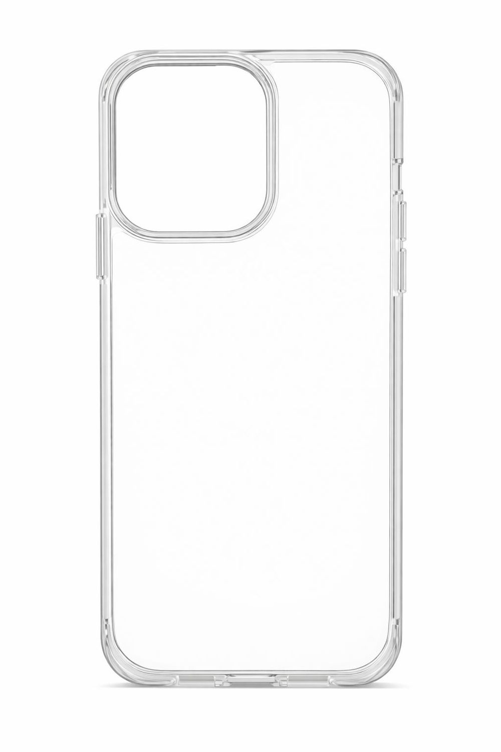 Four Corner Frosted Shell for Iphone 15 Pro Max-Transparent