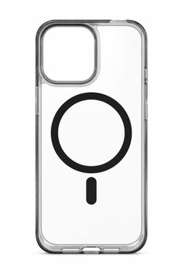 LY Clear MagSafe Protective Phone Case for Iphone 15 Pro Max-Black