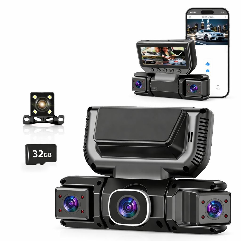Multi-CH Dash  Camera  definition driving recorder