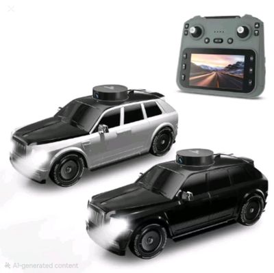 911S white [720P high-definition lifting camera -4.5 with screen remote control] dual electric version