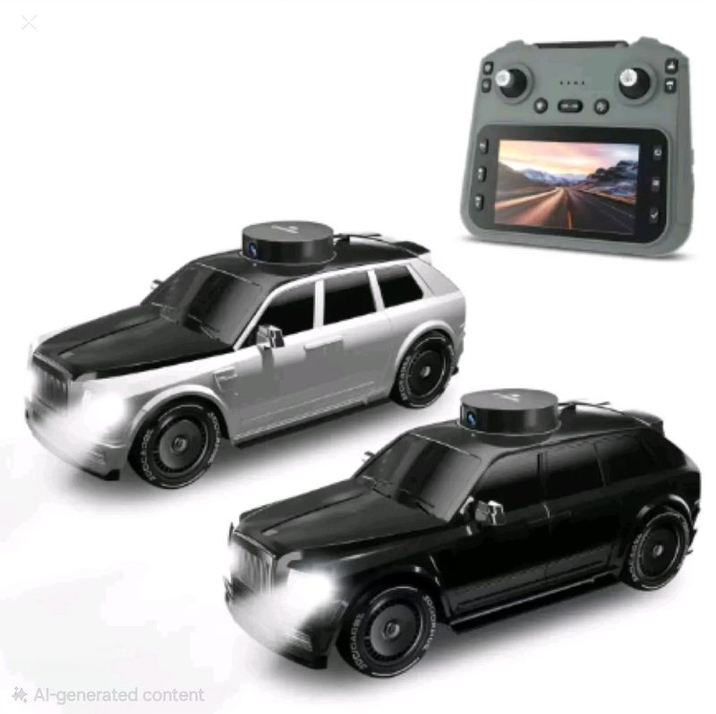 911S white [720P high-definition lifting camera -4.5 with screen remote control] dual electric version