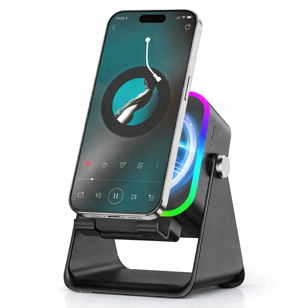 Wireless induction speaker