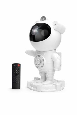Bluetooth astronaut starry sky projection light, dreamy rainbow astronaut