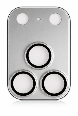 High quality frosted armor lens film  17 Pro Max -Silver