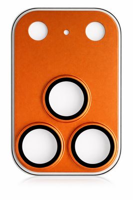 High quality frosted armor lens film  17 Pro Max -Orange