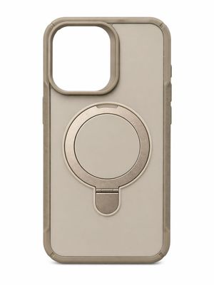 JS Magnetic Kickstand Case for Iphone 15 Pro Max- Khakee