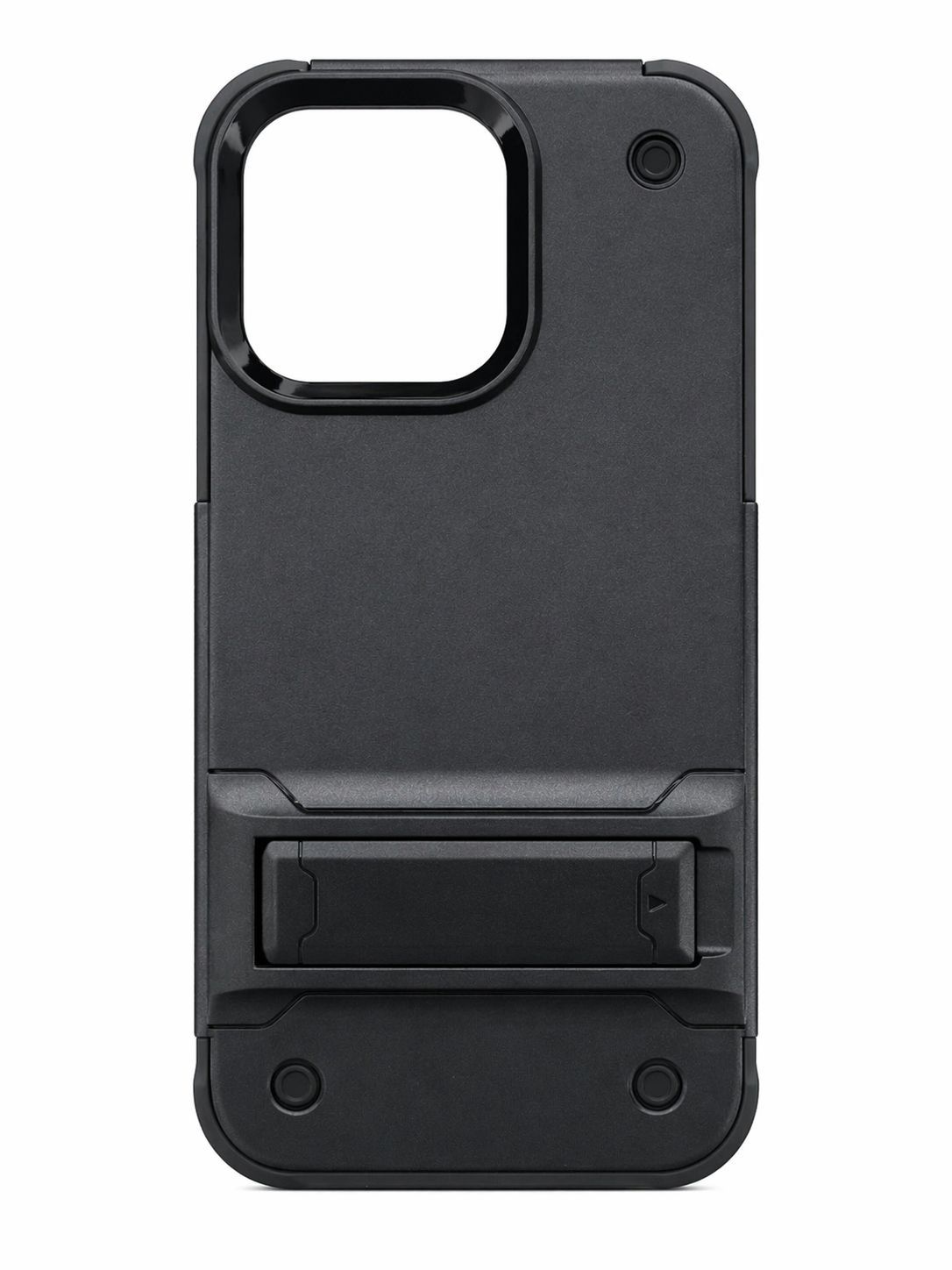 Rugged TY Kickstand Phonecase for Iphone 15 Pro Max- Black
