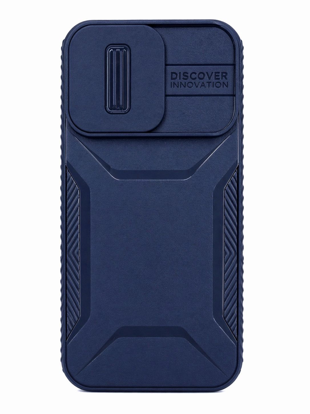 Ultimate U Design Hybrid with Camera Window Covering for Iphone 15 Pro Max- Blue