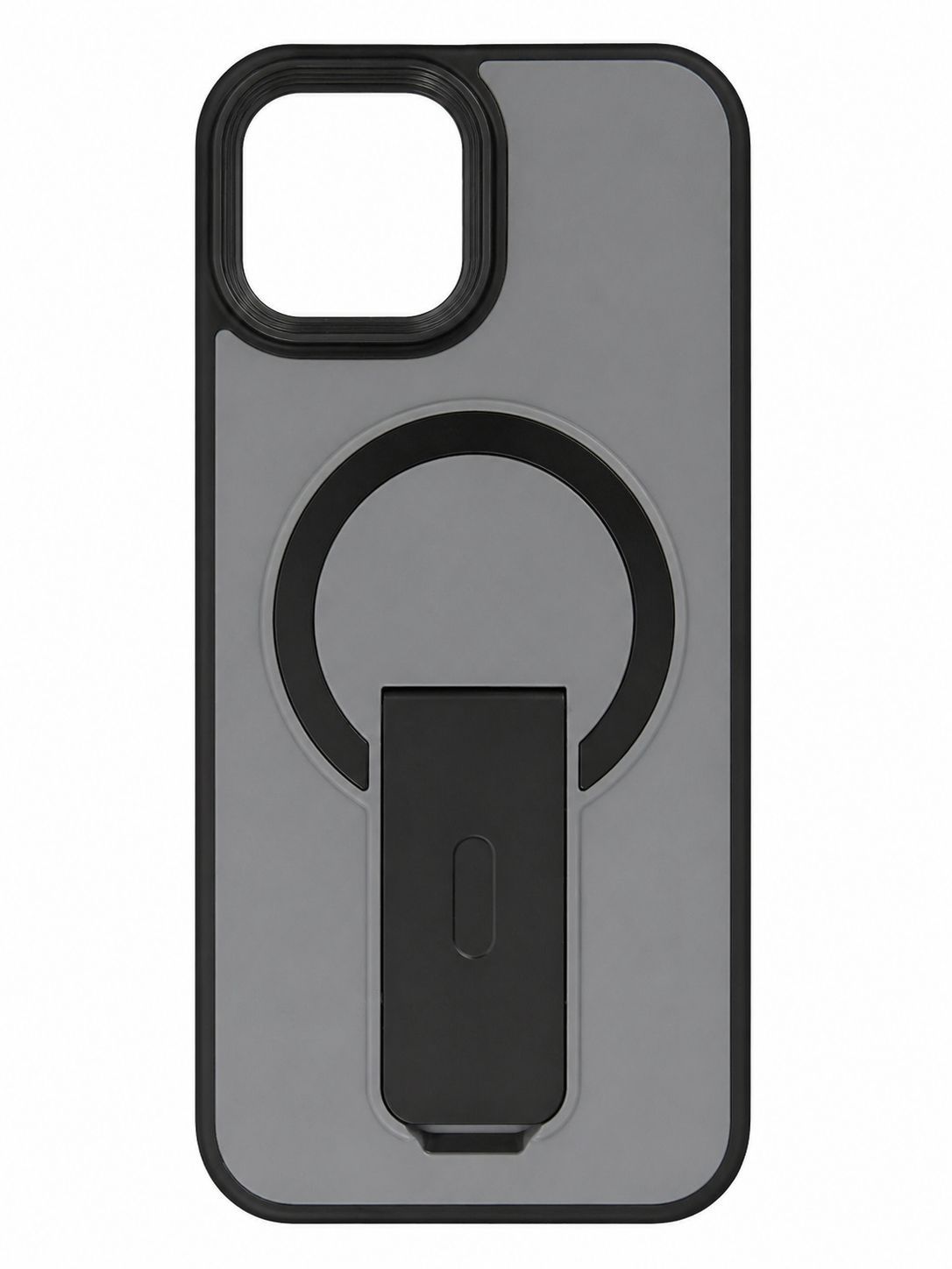 YJ-Skin Case with Stand Iphone 13/14/15- Black