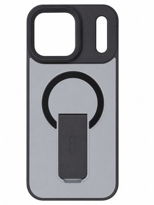 YJ-Skin Case with Stand Iphone 17 Pro Max-Black