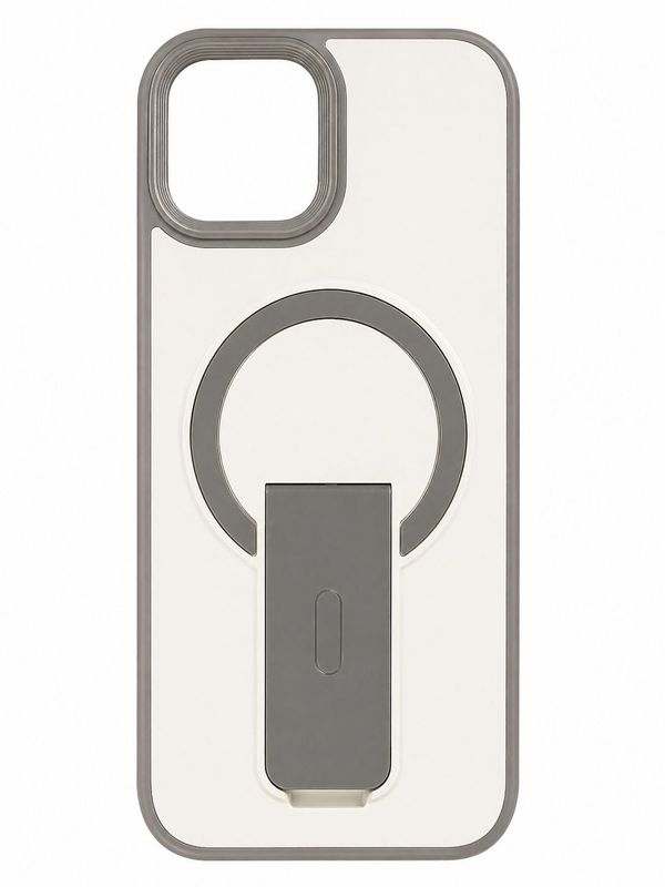 YJ-Skin Case with Stand Iphone 13 Pro Max- Gray