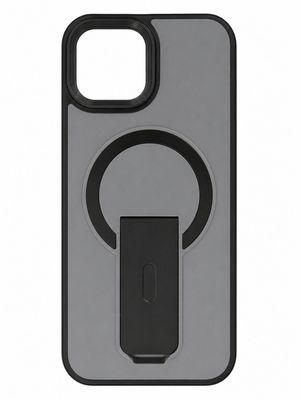 YJ-Skin Case with Stand Iphone 16 Plus-Black