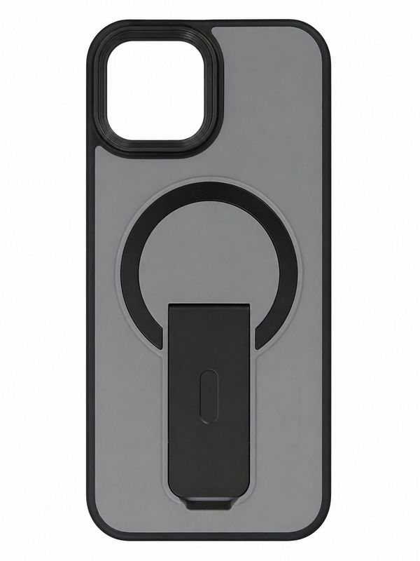 YJ-Skin Case with Stand Iphone 13 Pro Max- Black