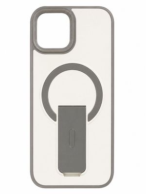 YJ-Skin Case with Stand Iphone 14 Pro Max- Gray