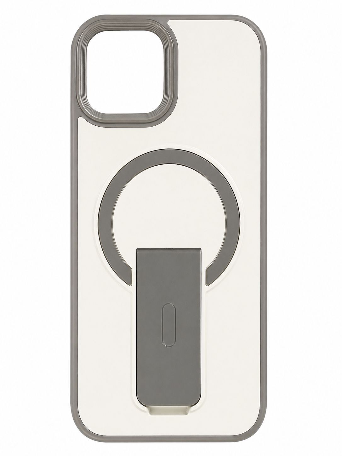 YJ-Skin Case with Stand Iphone 16 Pro Max- Gray