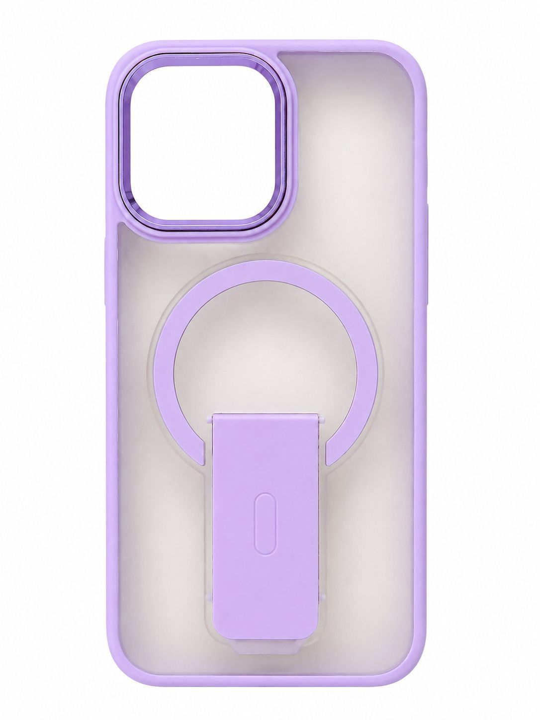Anti-Fall Fulcrum Bracket Magnetic Case for Iphone 15 Pro Max-Purple