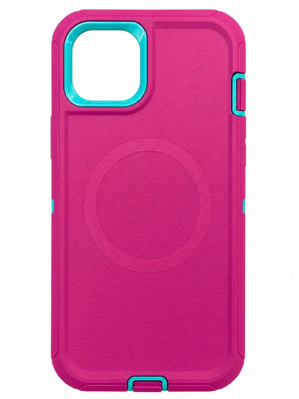 Heavy Duty Magsafe Case for Iphone 13/14 -Pink