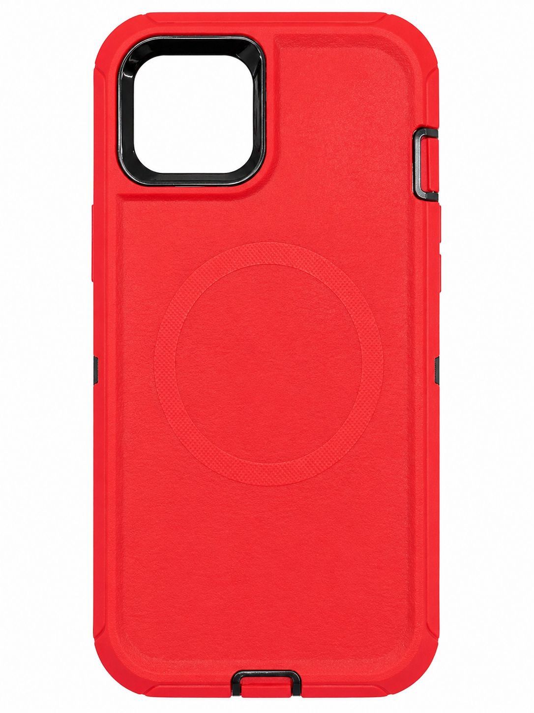 Heavy Duty Magsafe Case for Iphone 13/14 -Red