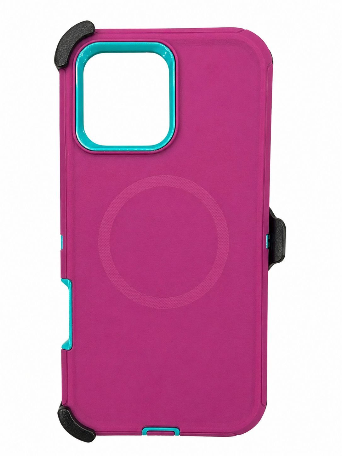 Heavy Duty Magsafe Case for 15 Pro Max- Pink