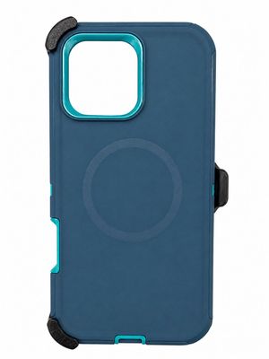 Heavy Duty Magsafe Case for 16 Pro Max- Sea Blue