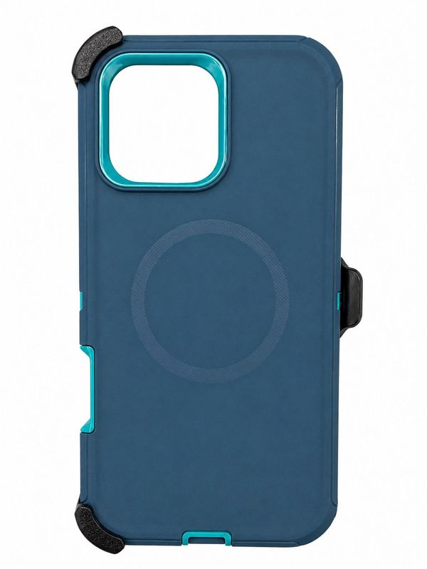 Heavy Duty Magsafe Case for 16 Pro Max- Sea Blue