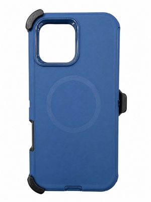 Heavy Duty Magsafe Case for 15 Pro Max- Sea Blue