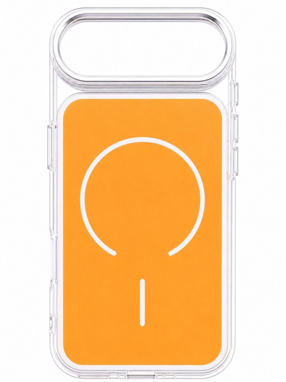 Frosted Colorful C Case Magsafe Case for Iphone 17 Air- Orange