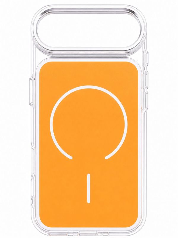 Frosted Colorful C Case Magsafe Case for Iphone 17 Air- Orange