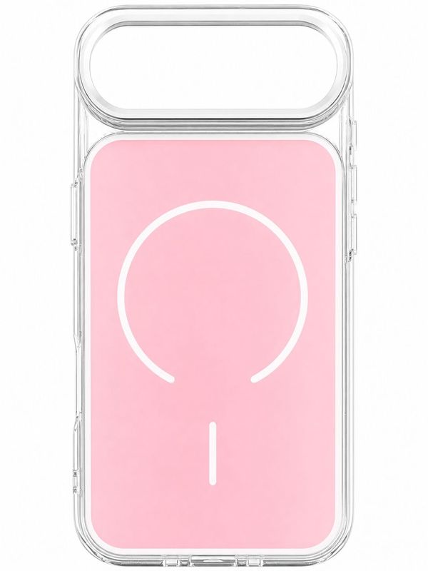 Frosted Colorful C Case Magsafe Case for Iphone 17 Air- Pink