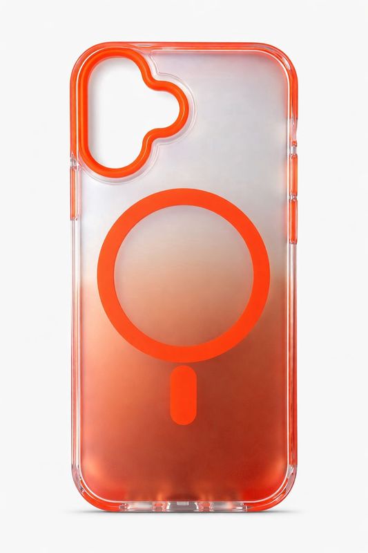 Frosted Gradient Ombre Magsafe for Iphone 17 Air-Orange