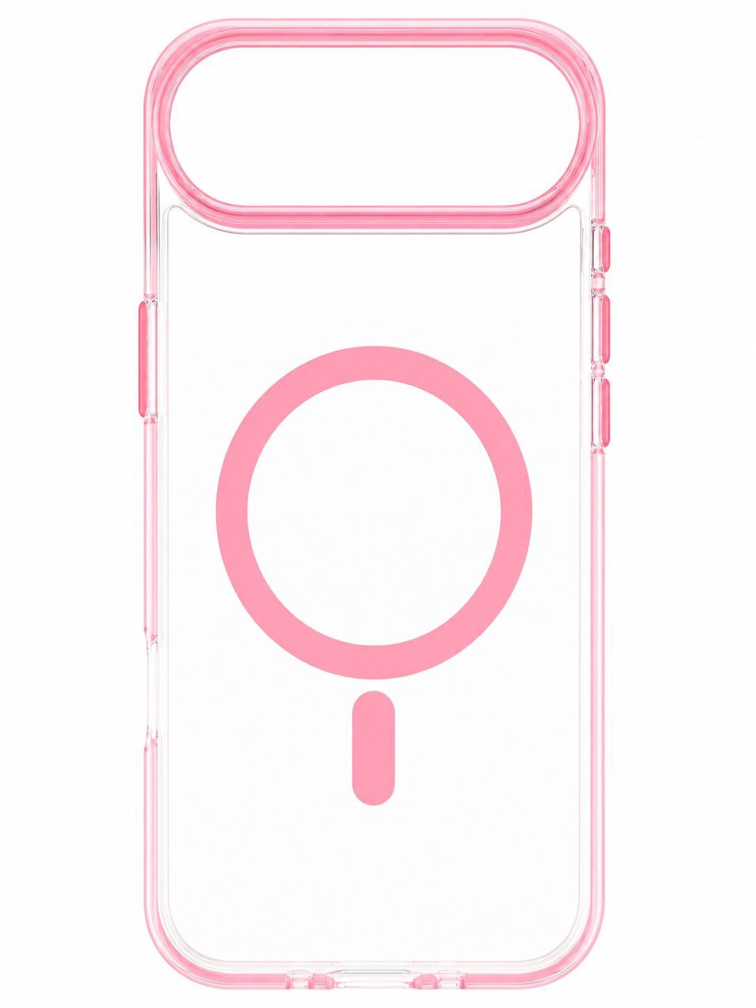 LY Clear Magsafe Case for Iphone 17Air  -Pink