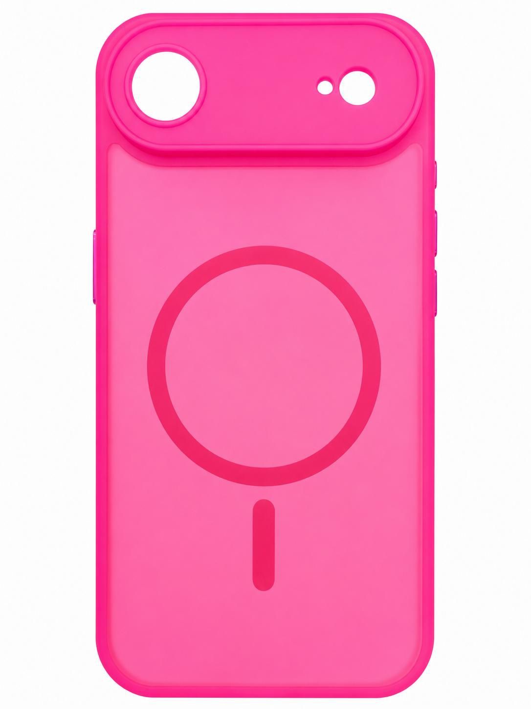 O2 Skin Magnetic Case for Iphone 17 Air- Hot Pink