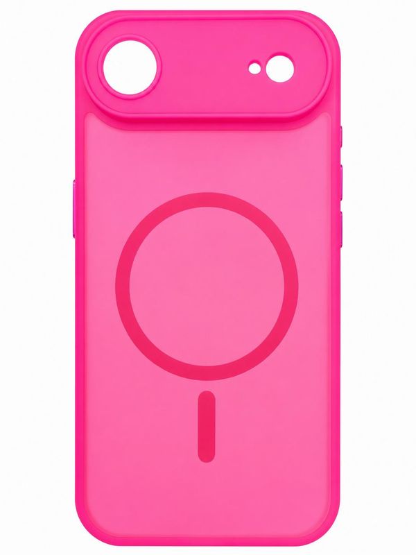 O2 Skin Magnetic Case for Iphone 17 Air- Hot Pink
