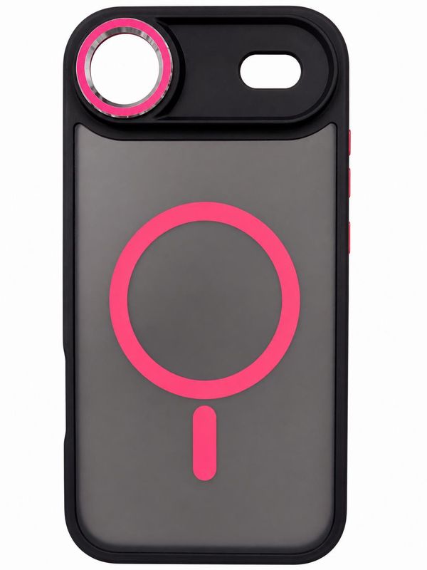 Frosted YCBF Magsafe Case for Iphone 17 Air  - Red Accent