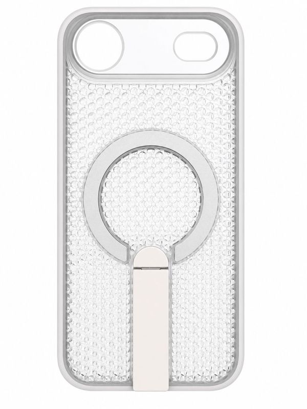 E-Star Magsafe with Kickstand Case for Iphone 17 Air- Gray