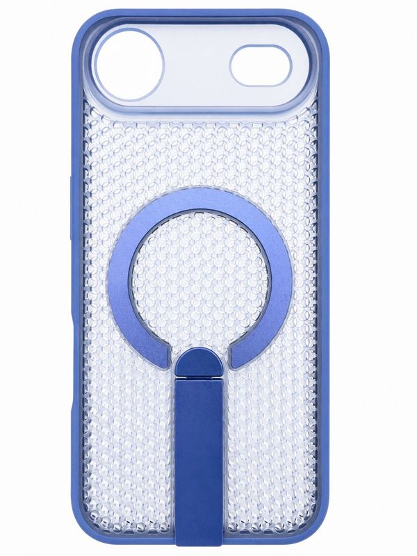 E-Star Magsafe with Kickstand Case for Iphone 17 Air- Blue