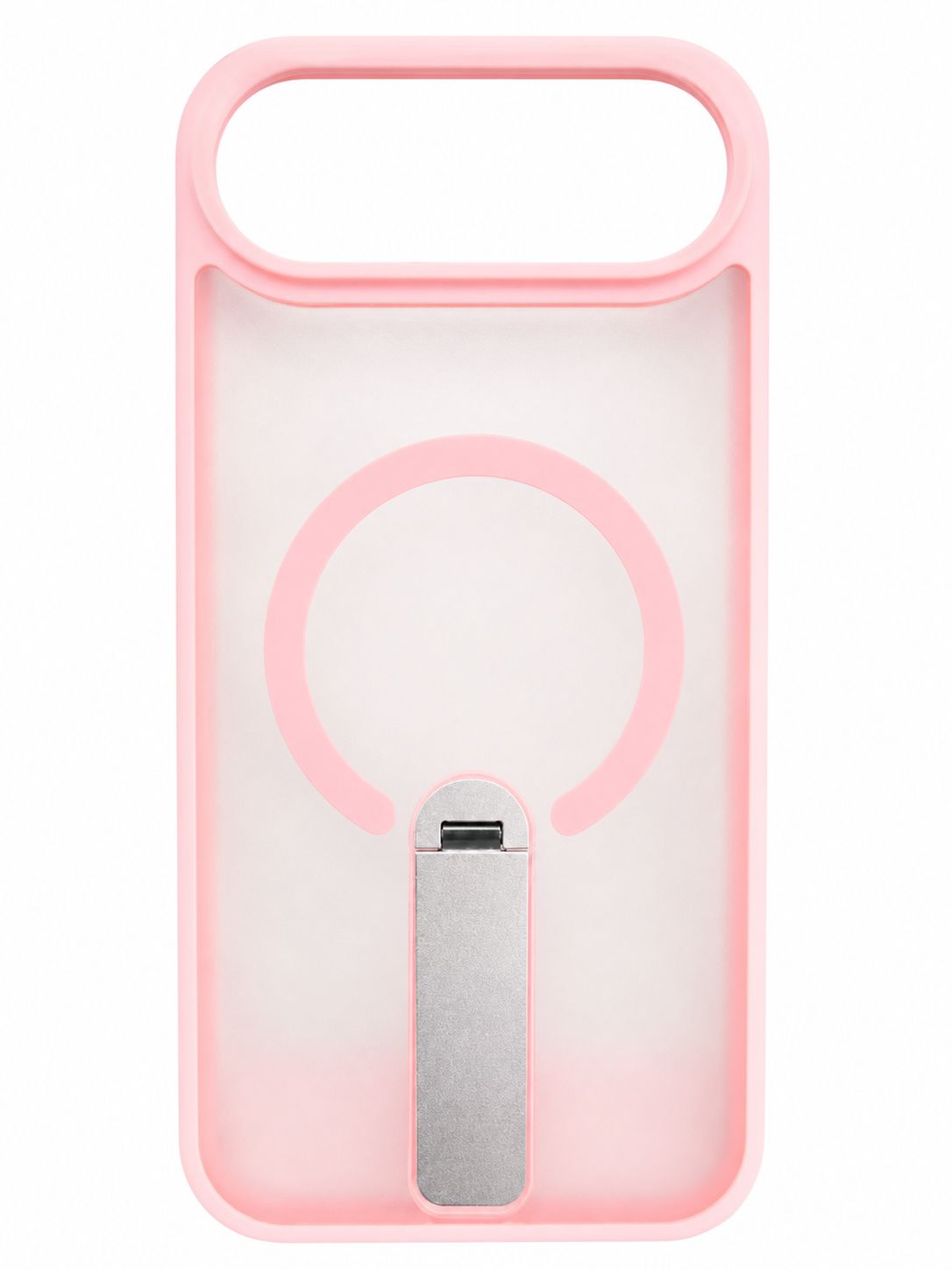 Magsafe Compatible O1 Skin Feeling Kickstand Case for Iphone 17 Air-Pink