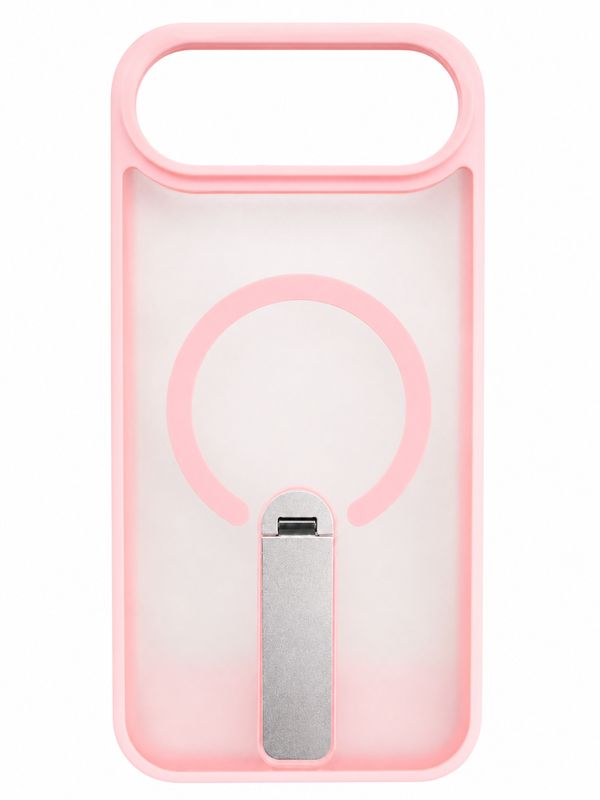 Magsafe Compatible O1 Skin Feeling Kickstand Case for Iphone 17 Air-Pink