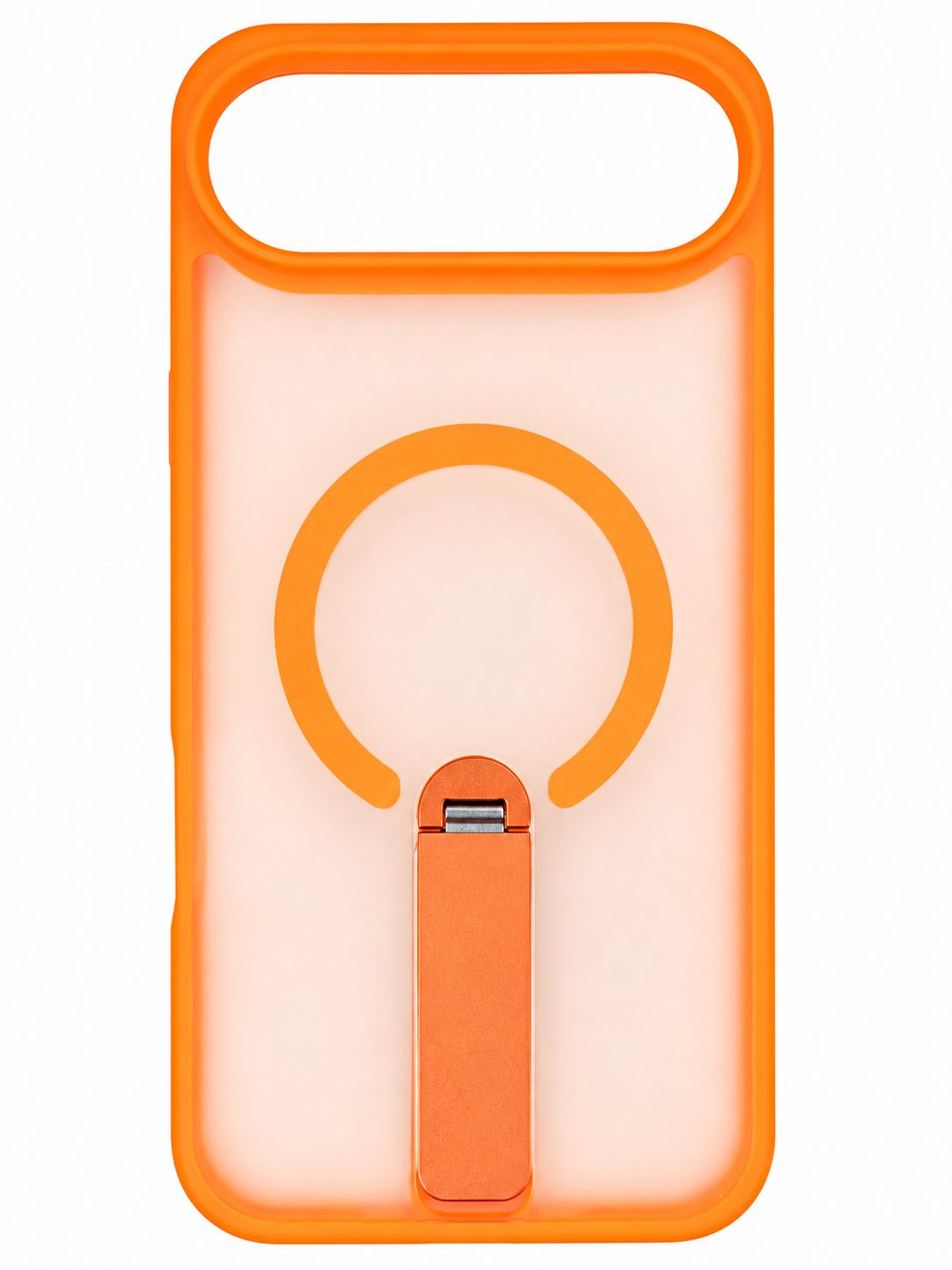 Magsafe Compatible O1 Skin Feeling Kickstand Case for Iphone 17 Air-Orange