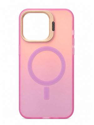 Chameleon IMD Magnetic Case with Camera Kickstand for Iphone 15 Pro Max-Pink