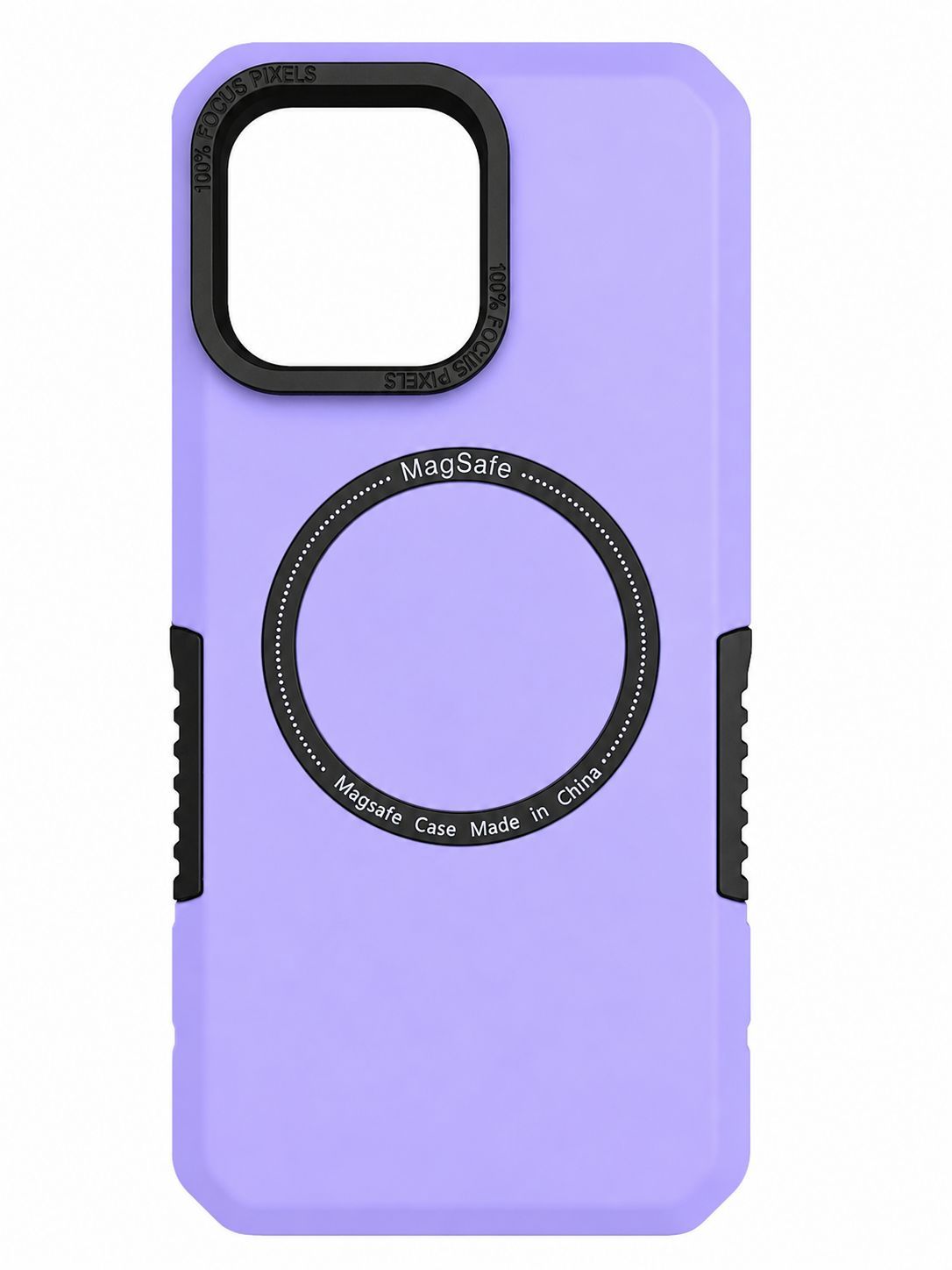 Armor Ring Tuff Case for Iphone 15 Pro Max-Purple
