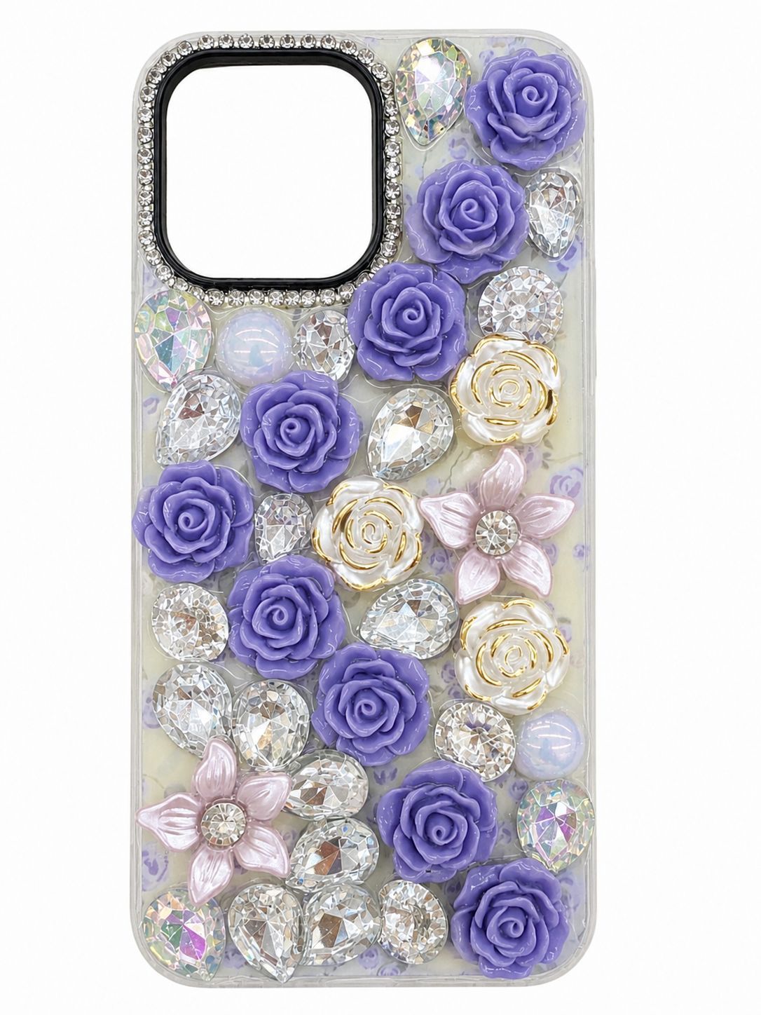FL Diamond Case for Iphone 15 Pro Max-Purple